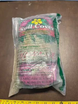 soil cover for interior house plants ( opened bag)