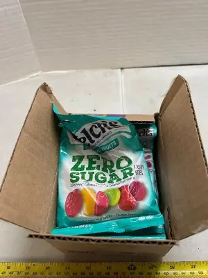 six packs of Welches zero sugar Island fruit fruity bites, no date