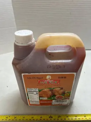 8.8 pounds of sweet chili sauce, Best Buy, June 2027