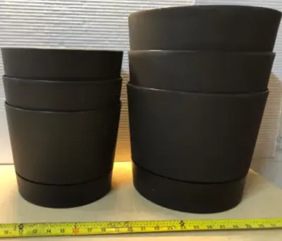 3 cylinder pots 10.5” 3 cylinder pots 12.5”