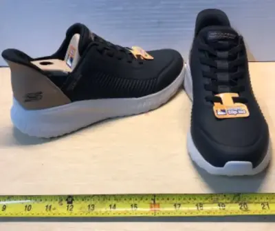 Men’s Black sketchers hands free slip on size 10