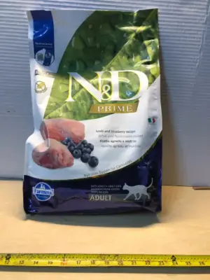 N&D Prime 11lb adult cat food exp:05/04/2027