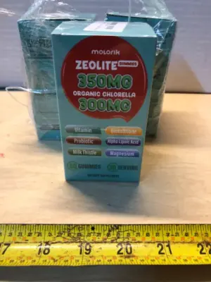 3 boxes 60 gummies each box zeolite daily supplement