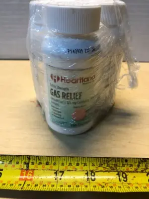 4 bottles 100 chewables tablets each bottle extra strength gas relief exp:09/2027