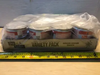 12 variety cans dogs in the kitchen dog food exp:03/2026