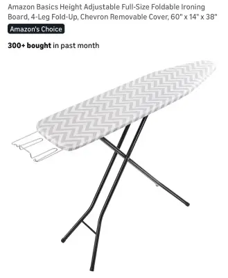 Full size ironing board