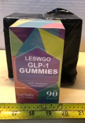 3 boxes GLP-1 gummies 90 gummies per box exp:03/2027