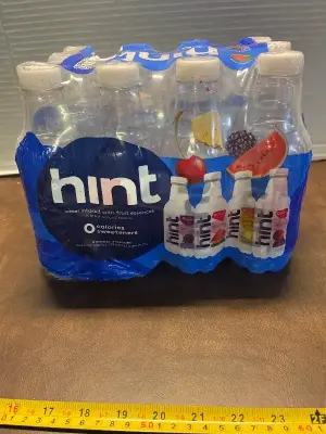 12ct 4 flavors hint water