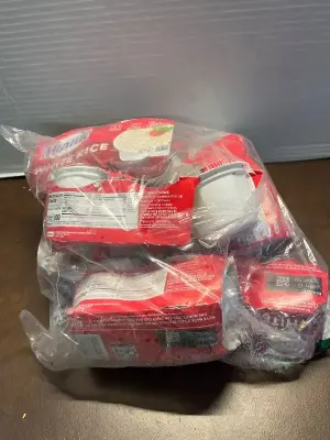 lot of white rice in cups