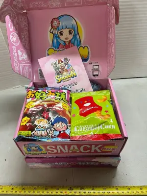 2 count, Asian snack and candy box 04/26