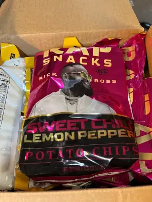 rap snacks rick ross sweet chili lemon pepper exp 02/2026