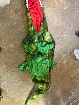 XXL dinosaur dog costume