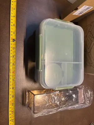 lunchbox container and hydration container