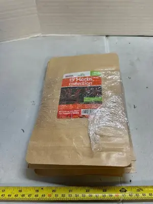 six bags of 15 herb collection, heirloom seeds