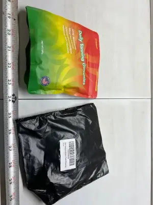 2 60 packs of daily tanning gummy’s sour watermelon flavor
