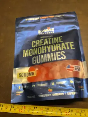 creatine monohydrate gummy’s 120 Gummies exp 04/2027