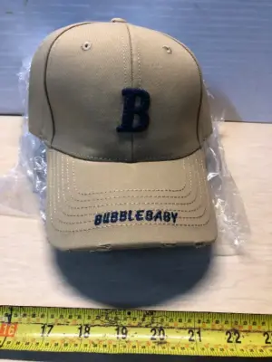 One size khaki cap for men 3pc