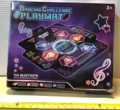 Dancing challenge playmat