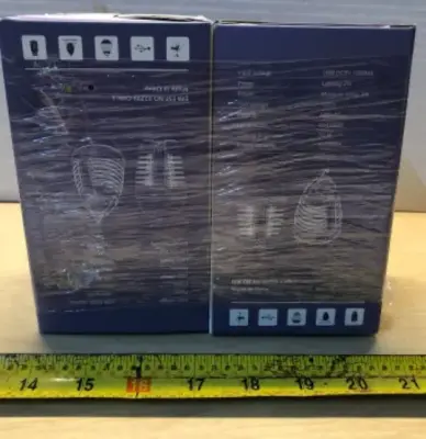 2 boxes outdoor rechargeable 2in1 mosquito killer bulb