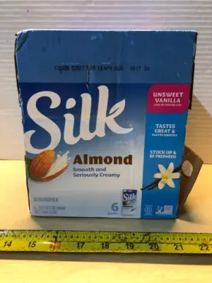 6qts silk almond milk exp:04/13/2026