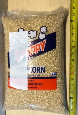 12.5lb popcorn kernels exp:11/28/2027
