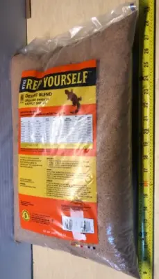 20lb of desert blend ground English walnut shells for reptiles