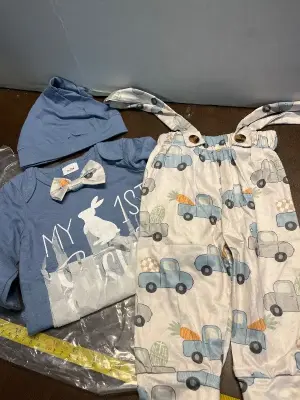 0-3M boy my first Easter outfit