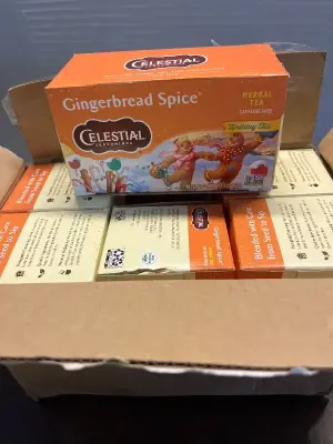 6CT gingerbread spice teabags