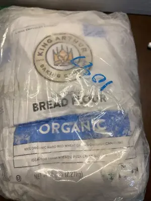 2ct 5lbs unbleached bread flour