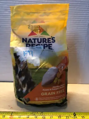 4lb natures recipe dog food exp:02/11/2027