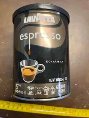espresso ground coffee 8OZ