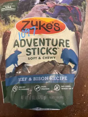 Adventure, sticks, dog treats