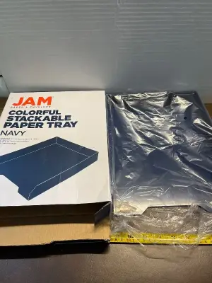 colorful stackable paper tray