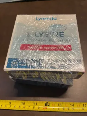 2ct L-lysine supports healthy lips