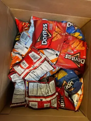 Big box variety chips (mostly in date)