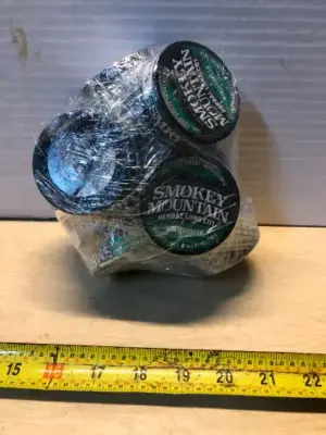 14 cans smky mtn tobacco free wintergreen long cut