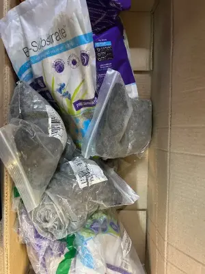 lots of bio substrate and gardening rocks