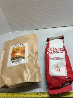 40 count T and herb bags 1 16 ounce bag of organic, smooth and sweet coarse ground cold brew brew