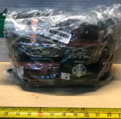 5 bags 12oz whole bean Starbucks pike place coffee exp:06/02/2026