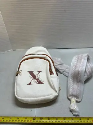 monogrammed X bag