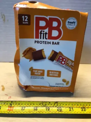 12 bars protein caramel peanut butter bars exp:08/28/2026