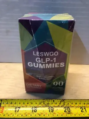 Box of 90 gummies GLP-1 exp:03/2027