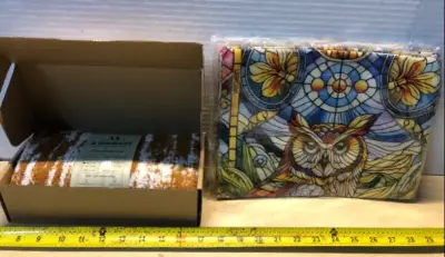 Throw pillow cover , 2 owl yard flag