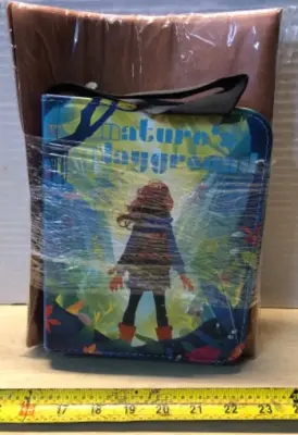 Zipped card holder leather planner