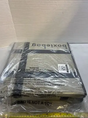 three piece heavy duty grocery tote bags