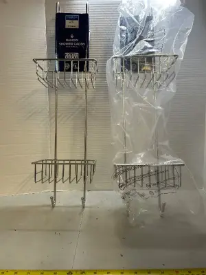 two-piece shower caddies
