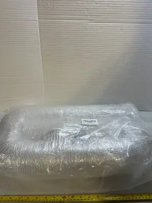 4” x 20’ clear dust collection hose