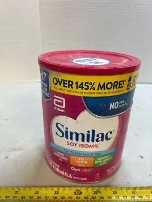 30.8 ounce star of Similac soy formula