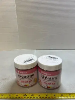 2 120 count jars of creatine monohydrate gummy’s for women good till September 2027