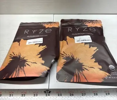 (2) Ryze mushroom coffee